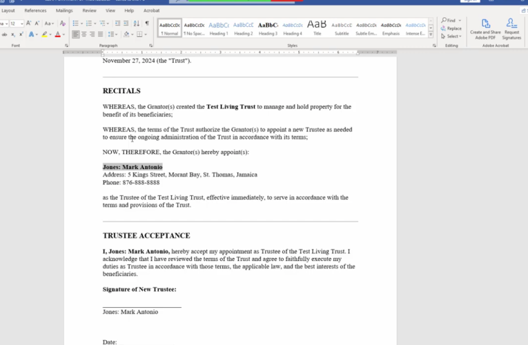July 5 2025 – Signatories Trust Class – Part 7