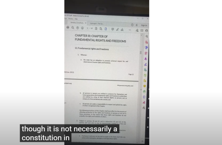 Jamaicans – Why Rights Declaration Public Notice is now a Requirement? – August 27 2025 – Tiktok Live Recap