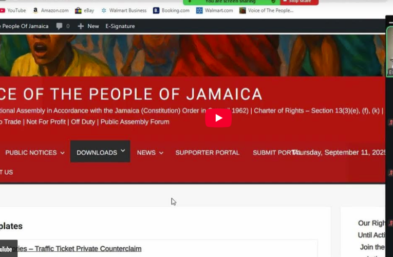 Signatories Class – Traffic Ticket Claims