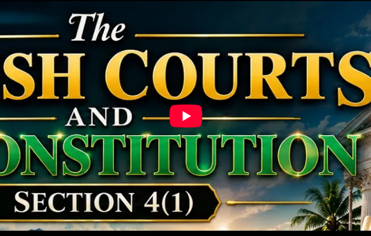 The Parish Courts and The Constitution section 4(1) – October 26 Livestream
